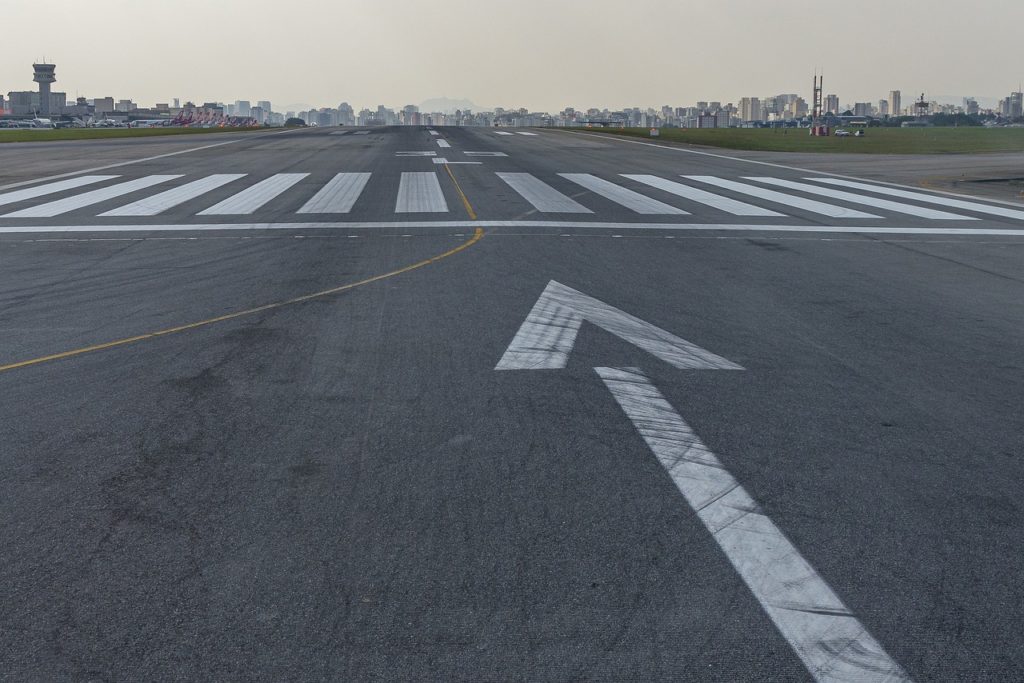 Startbahn Flughafen