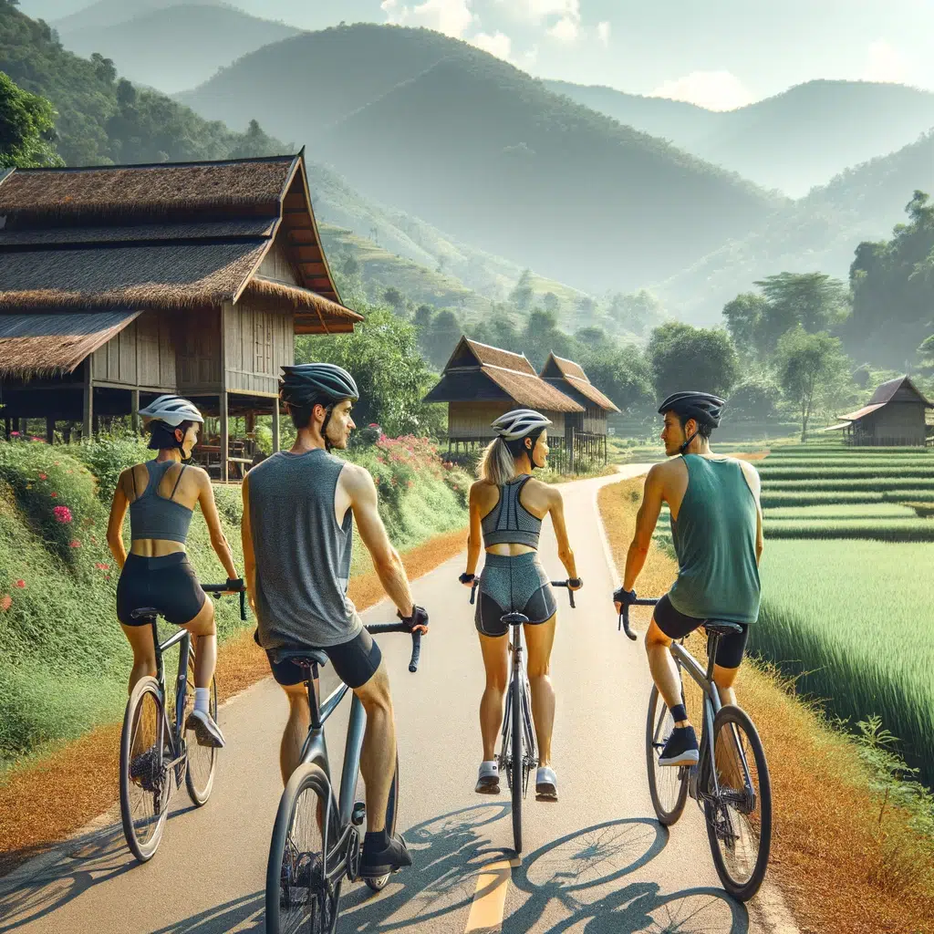 Fahrradtour durch Nordthailand