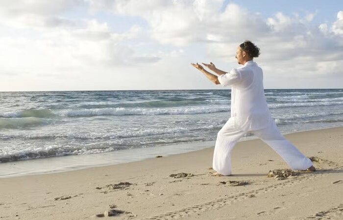 Yoga am Meer