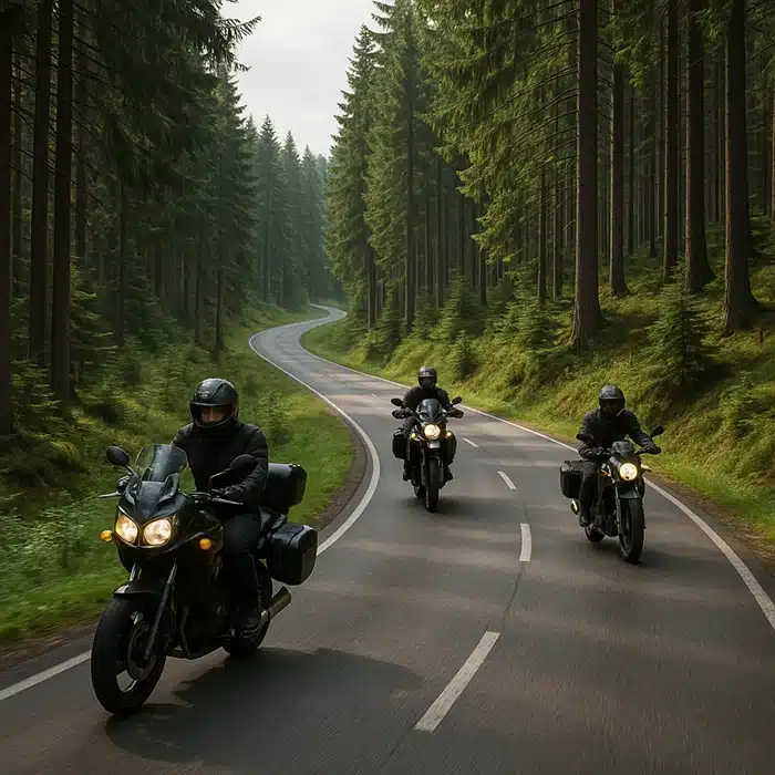 Motorradtour durchs Erzgebirge