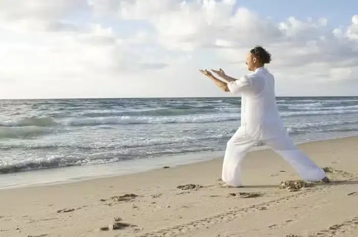 Yoga am Meer