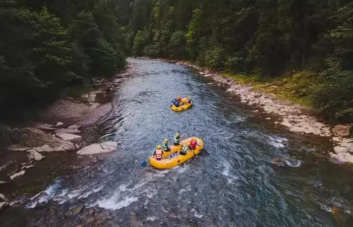 Wildwasser Rafting